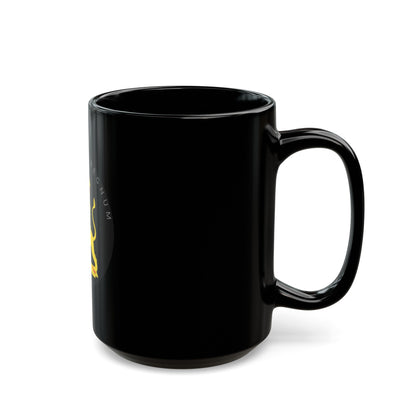 Coat of arms of United Belgian States - Black Coffee Mug-The Sticker Space