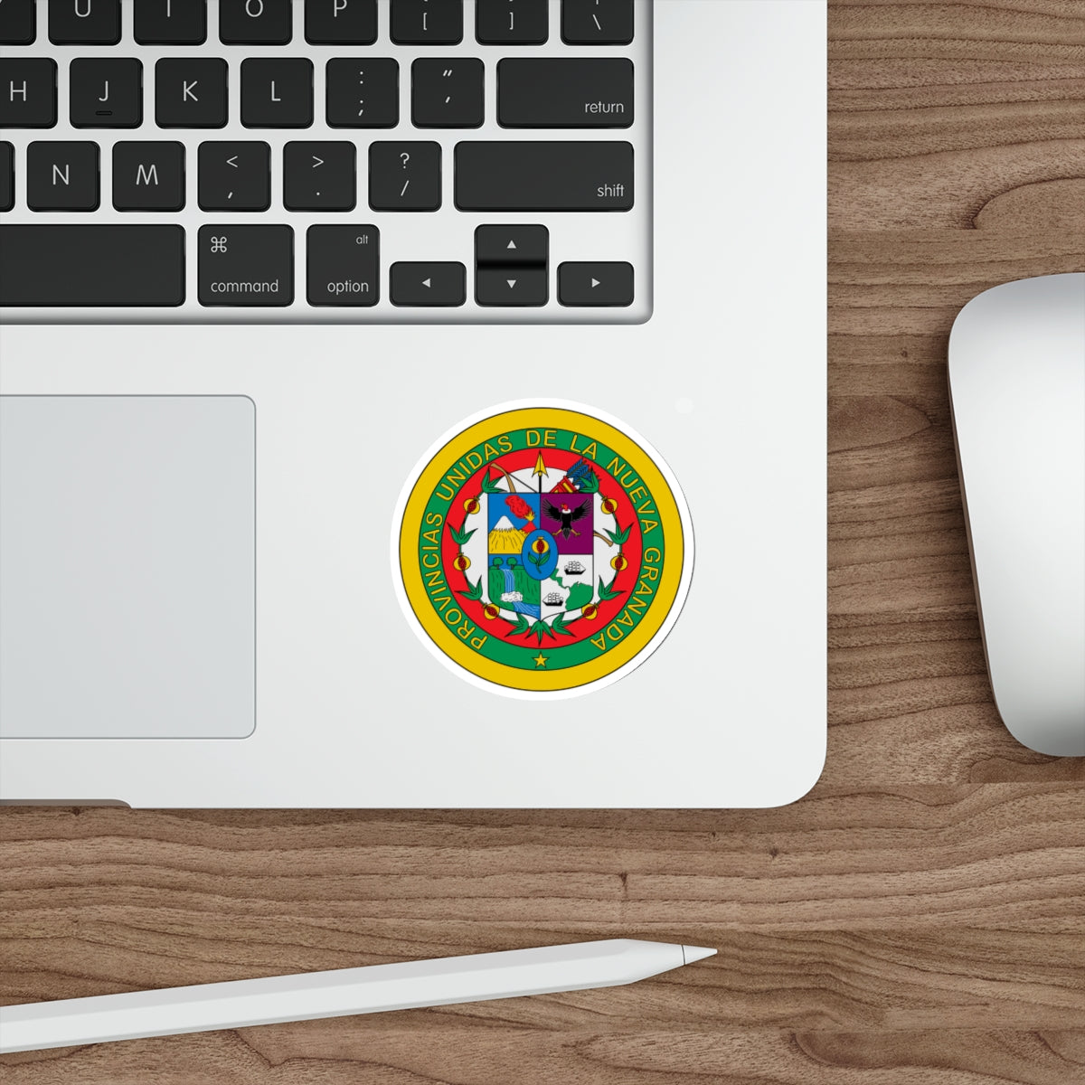 Coat of arms of United Provinces of New Granada 2 STICKER Vinyl Die-Cut Decal-The Sticker Space