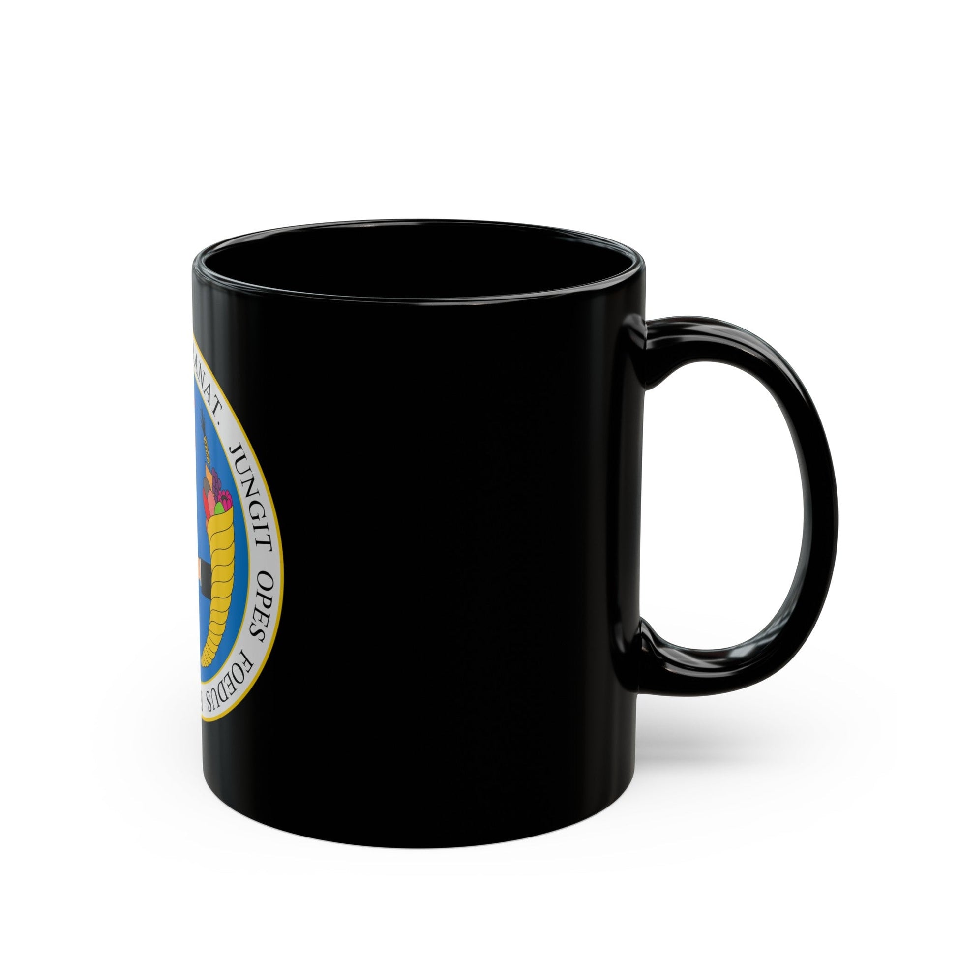 Coat of arms of United Provinces of New Granada - Black Coffee Mug-The Sticker Space