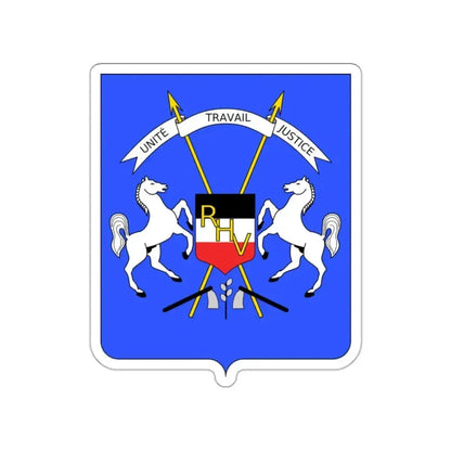 Coat of arms of Upper Volta STICKER Vinyl Die-Cut Decal - The Sticker Space