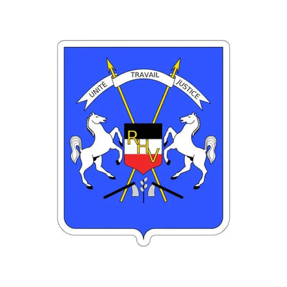 Coat of arms of Upper Volta STICKER Vinyl Die-Cut Decal - The Sticker Space
