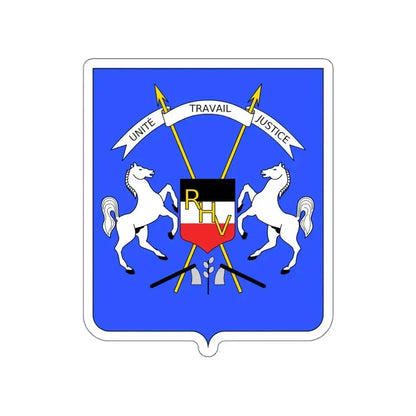 Coat of arms of Upper Volta STICKER Vinyl Die-Cut Decal - The Sticker Space