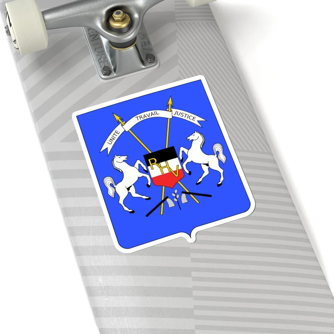 Coat of arms of Upper Volta - STICKER Vinyl Kiss-Cut Decal - The Sticker Space