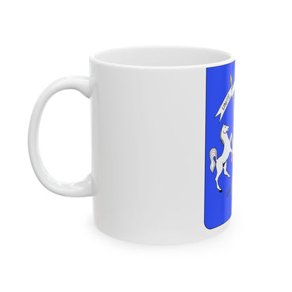 Coat of arms of Upper Volta - White Coffee Mug