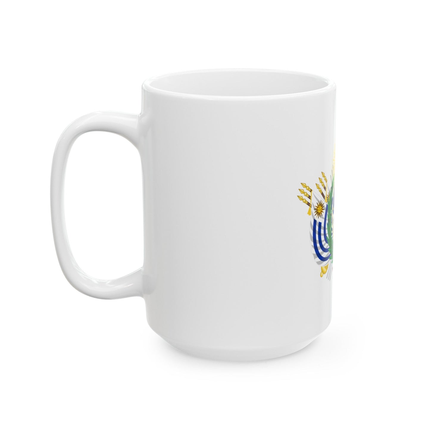 Coat of arms of Uruguay (1829-1908) - White Coffee Mug-The Sticker Space