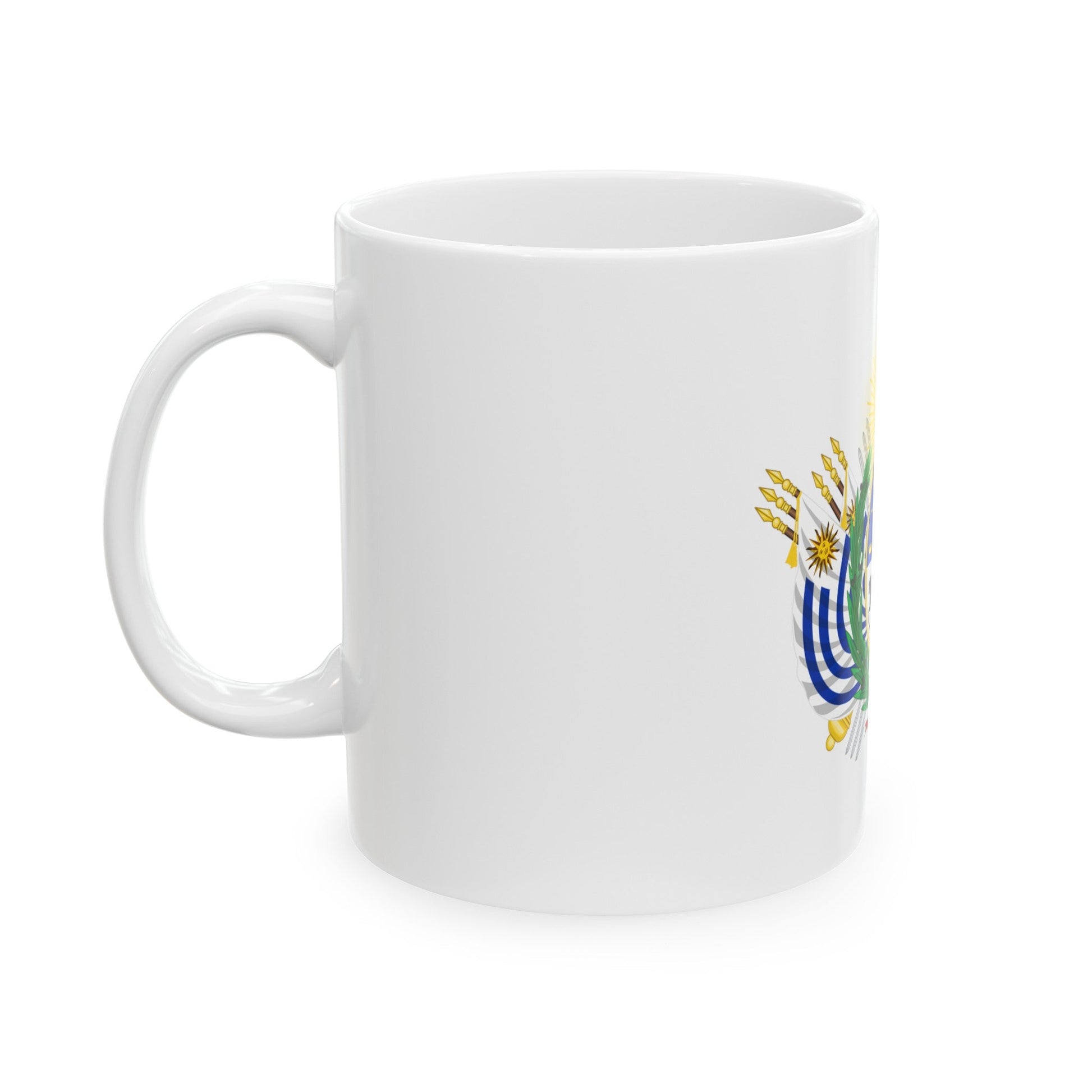 Coat of arms of Uruguay (1829-1908) - White Coffee Mug-The Sticker Space