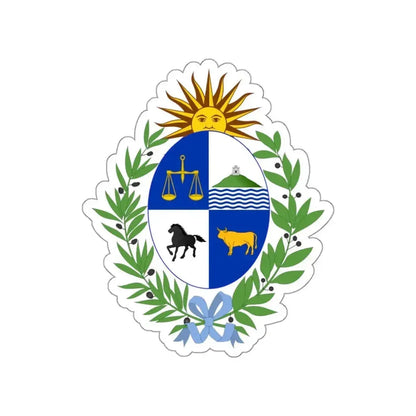 Coat of arms of Uruguay STICKER Vinyl Die-Cut Decal - The Sticker Space