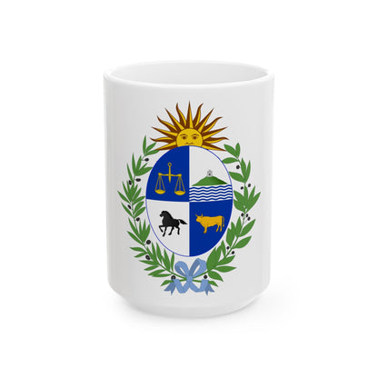 Coat of arms of Uruguay - White Coffee Mug