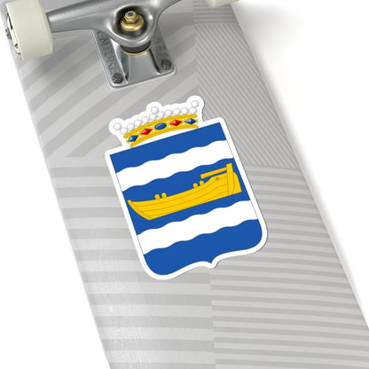 Coat of Arms of Uusimaa Province (Finland) (Coat of Arms) STICKER Vinyl Kiss-Cut Decal - The Sticker Space