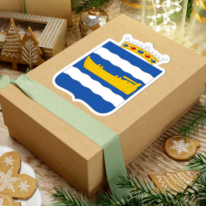 Coat of Arms of Uusimaa Province (Finland) (Coat of Arms) STICKER Vinyl Kiss-Cut Decal - The Sticker Space