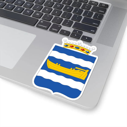 Coat of Arms of Uusimaa Province (Finland) (Coat of Arms) STICKER Vinyl Kiss-Cut Decal - The Sticker Space