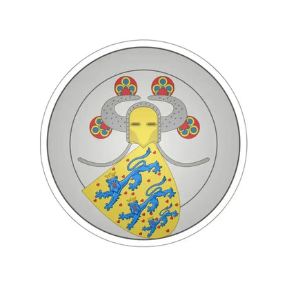 Coat of arms of Valdemar IV of Denmark STICKER Vinyl Die-Cut Decal 2 Inch - The Sticker Space