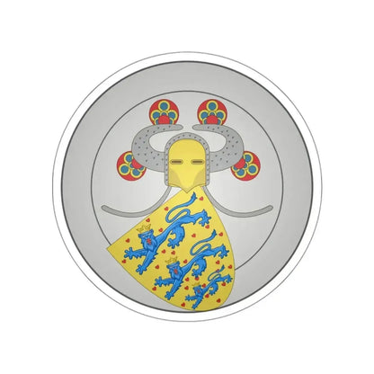 Coat of arms of Valdemar IV of Denmark STICKER Vinyl Die-Cut Decal - The Sticker Space