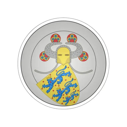 Coat of arms of Valdemar IV of Denmark STICKER Vinyl Die-Cut Decal - The Sticker Space