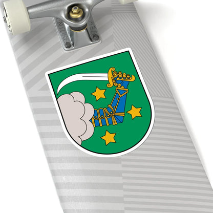 Coat of Arms of Valka (Latvia) (Coat of Arms) STICKER Vinyl Kiss-Cut Decal - The Sticker Space