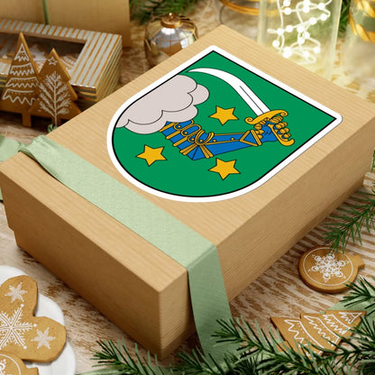 Coat of Arms of Valka (Latvia) (Coat of Arms) STICKER Vinyl Kiss-Cut Decal - The Sticker Space