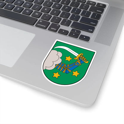 Coat of Arms of Valka (Latvia) (Coat of Arms) STICKER Vinyl Kiss-Cut Decal - The Sticker Space