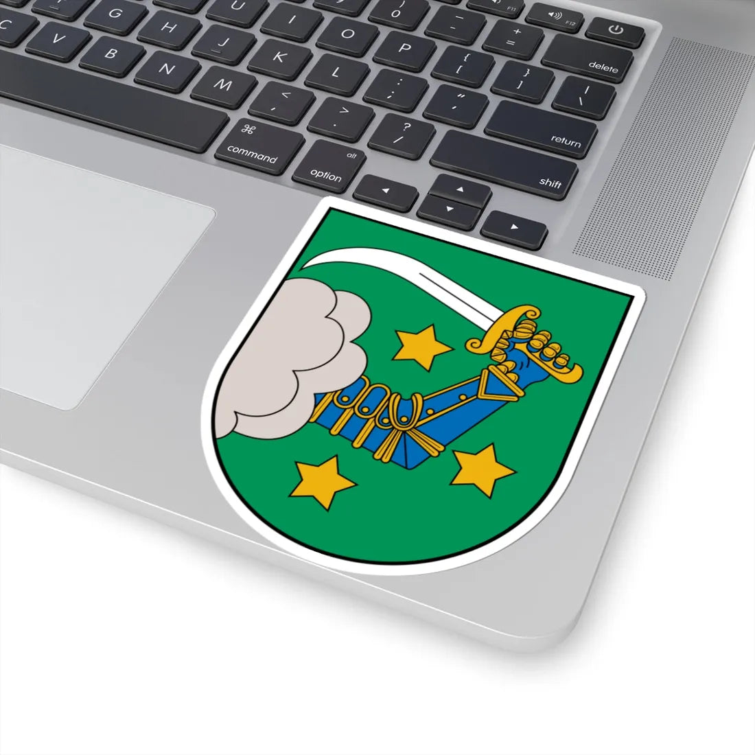 Coat of Arms of Valka (Latvia) (Coat of Arms) STICKER Vinyl Kiss-Cut Decal - The Sticker Space