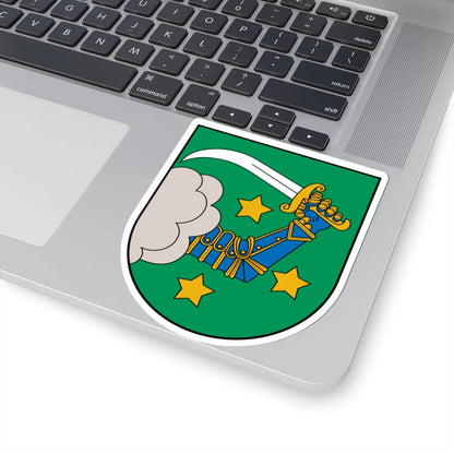 Coat of Arms of Valka (Latvia) (Coat of Arms) STICKER Vinyl Kiss-Cut Decal - The Sticker Space