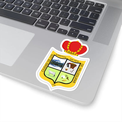 Coat of arms of Valledupar (Colombia) (Coat of Arms) STICKER Vinyl Kiss-Cut Decal - The Sticker Space