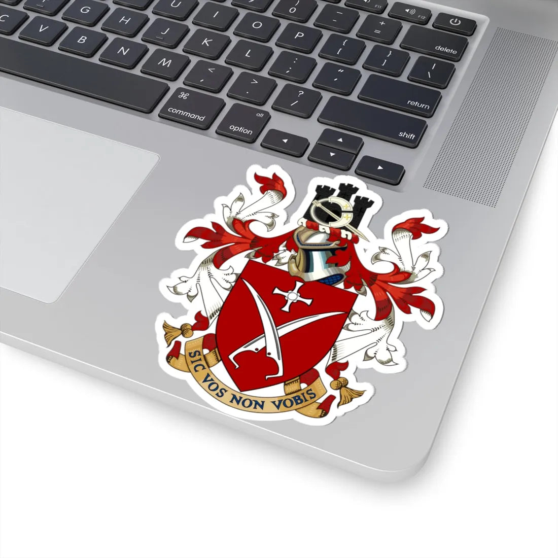 Coat of Arms of Van Mildert College Durham University (England) (Coat of Arms) STICKER Vinyl Kiss-Cut Decal - The Sticker Space
