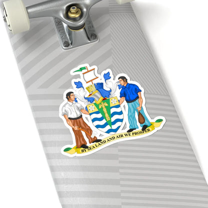 Coat of arms of Vancouver (Canada) (Coat of Arms) STICKER Vinyl Kiss-Cut Decal - The Sticker Space