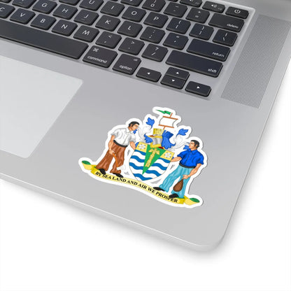Coat of arms of Vancouver (Canada) (Coat of Arms) STICKER Vinyl Kiss-Cut Decal - The Sticker Space