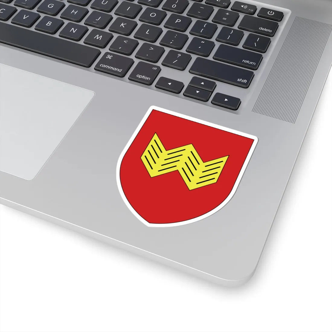 Coat of Arms of Vałožyn Belarus (Belarus) (Coat of Arms) STICKER Vinyl Kiss-Cut Decal - The Sticker Space