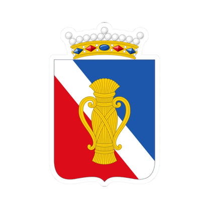 Coat of Arms of Vasa Province (Finland) (Coat of Arms) STICKER Vinyl Kiss-Cut Decal 2 Inch White - The Sticker Space