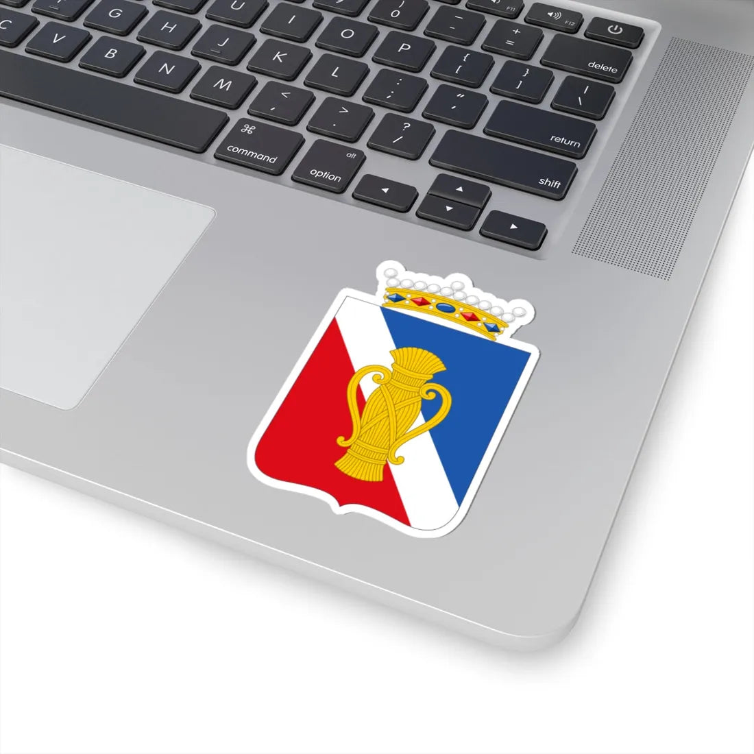 Coat of Arms of Vasa Province (Finland) (Coat of Arms) STICKER Vinyl Kiss-Cut Decal - The Sticker Space