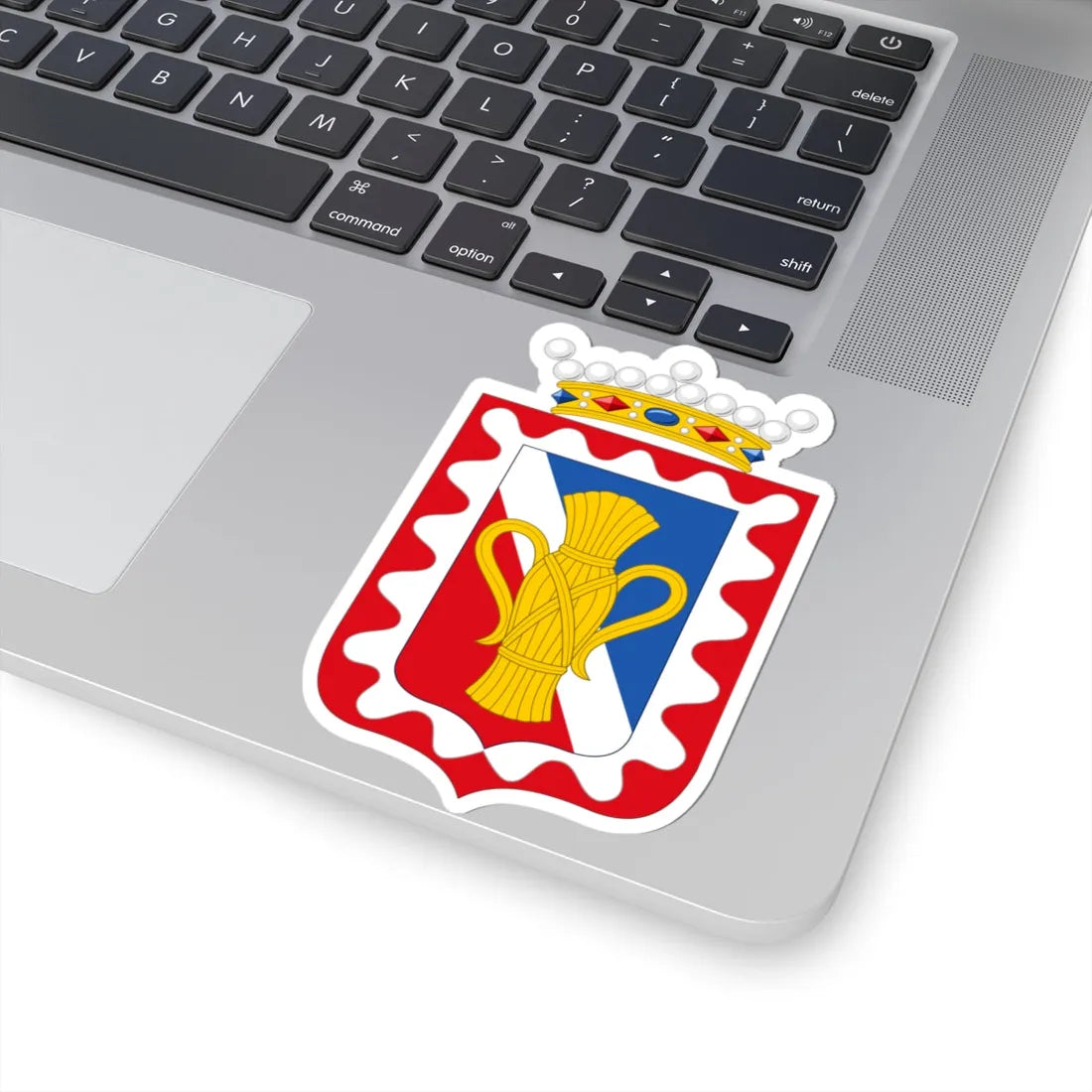 Coat of Arms of Vasa Province2 (Finland) (Coat of Arms) STICKER Vinyl Kiss-Cut Decal - The Sticker Space