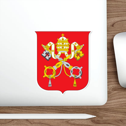 Coat of arms of Vatican City State STICKER Vinyl Die-Cut Decal-The Sticker Space