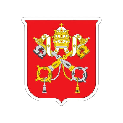 Coat of arms of Vatican City State STICKER Vinyl Die-Cut Decal 6 Inch - The Sticker Space