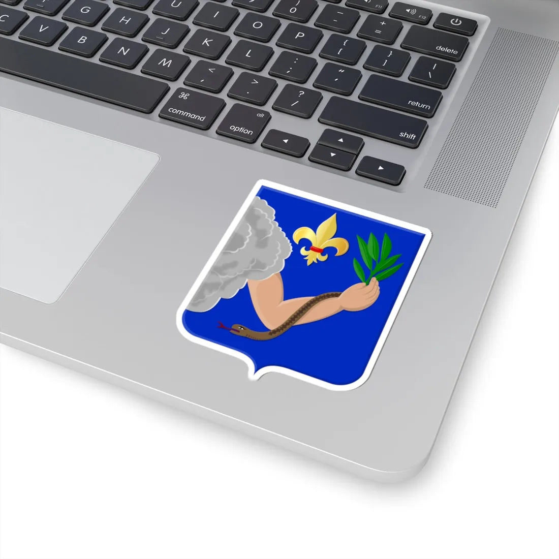 Coat of arms of Veendam (Netherlands) (Coat of Arms) STICKER Vinyl Kiss-Cut Decal - The Sticker Space