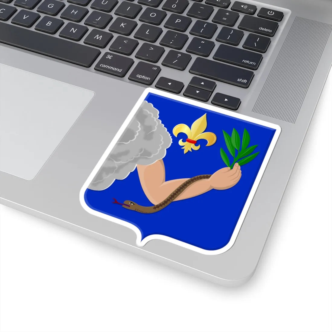 Coat of arms of Veendam (Netherlands) (Coat of Arms) STICKER Vinyl Kiss-Cut Decal - The Sticker Space