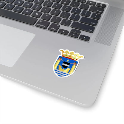 Coat of arms of Veere (Netherlands) (Coat of Arms) STICKER Vinyl Kiss-Cut Decal - The Sticker Space