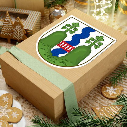 Coat of arms of Vejle (Denmark) (Coat of Arms) STICKER Vinyl Kiss-Cut Decal - The Sticker Space