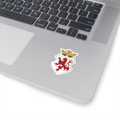 Coat of arms of Venetian Cyprus (Italy) (Coat of Arms) STICKER Vinyl Kiss-Cut Decal - The Sticker Space