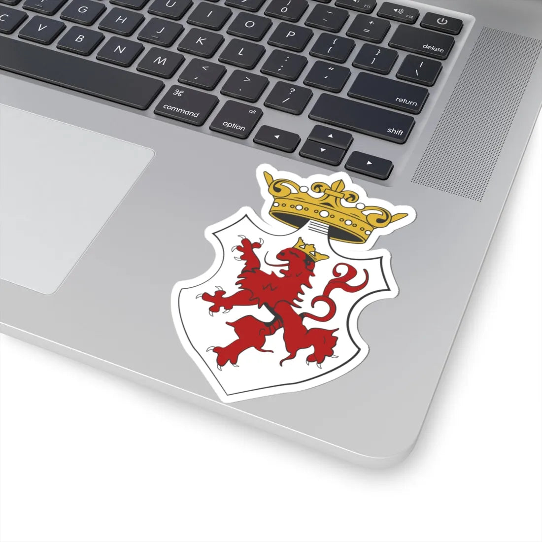 Coat of arms of Venetian Cyprus (Italy) (Coat of Arms) STICKER Vinyl Kiss-Cut Decal - The Sticker Space