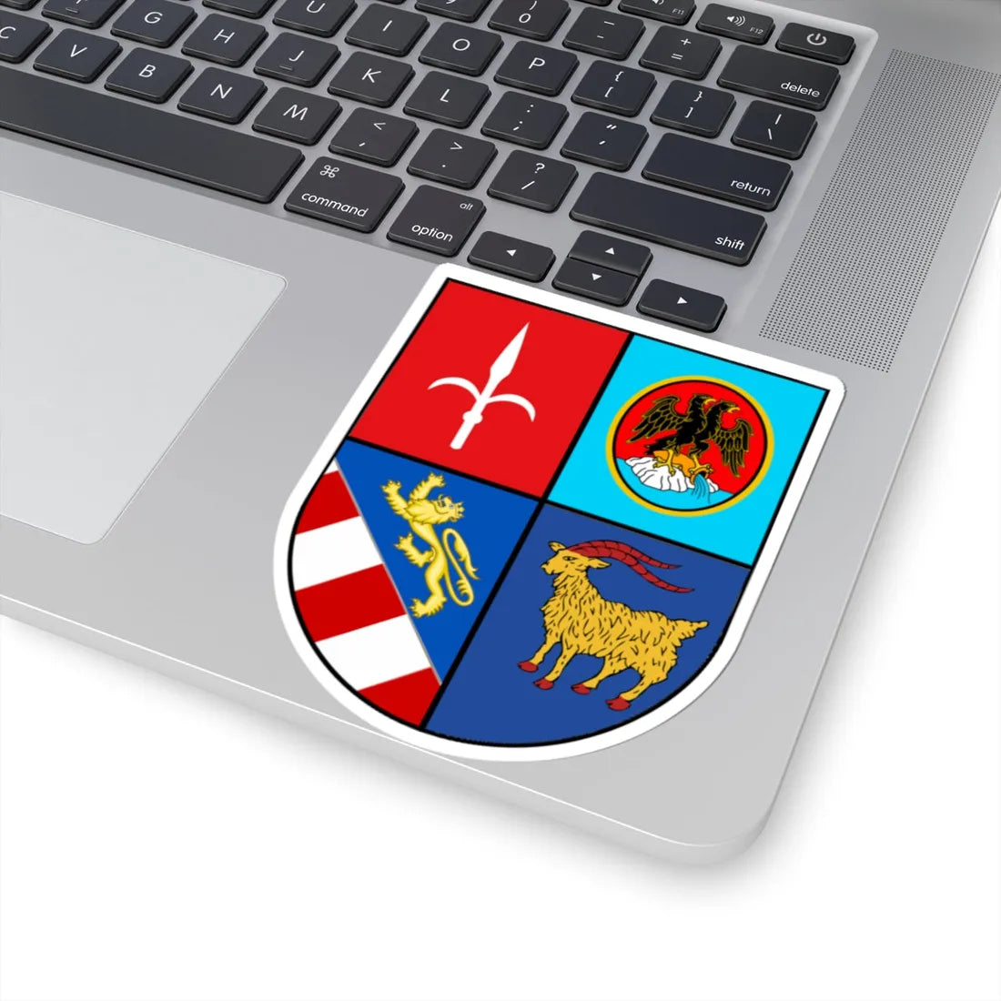 Coat of arms of Venezia Giulia (Italy) (Coat of Arms) STICKER Vinyl Kiss-Cut Decal - The Sticker Space