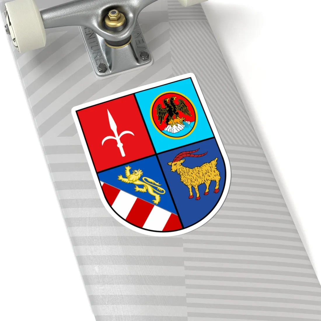 Coat of arms of Venezia Giulia (Italy) STICKER Vinyl Kiss-Cut Decal - The Sticker Space