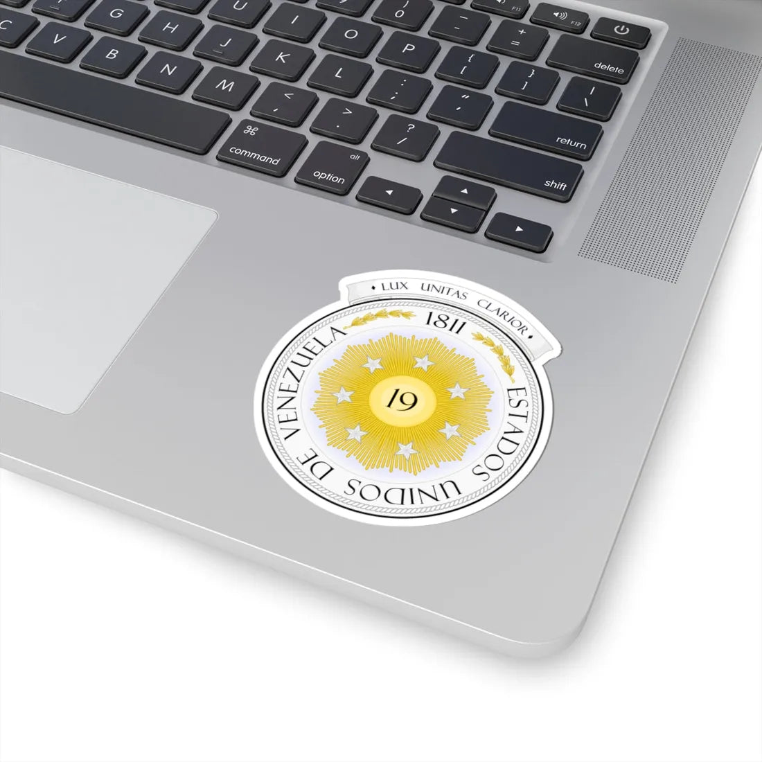 Coat of arms of Venezuela (1810) - STICKER Vinyl Kiss-Cut Decal - The Sticker Space
