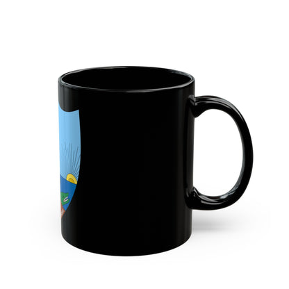 Coat of arms of Venezuela (1811) - Black Coffee Mug-The Sticker Space