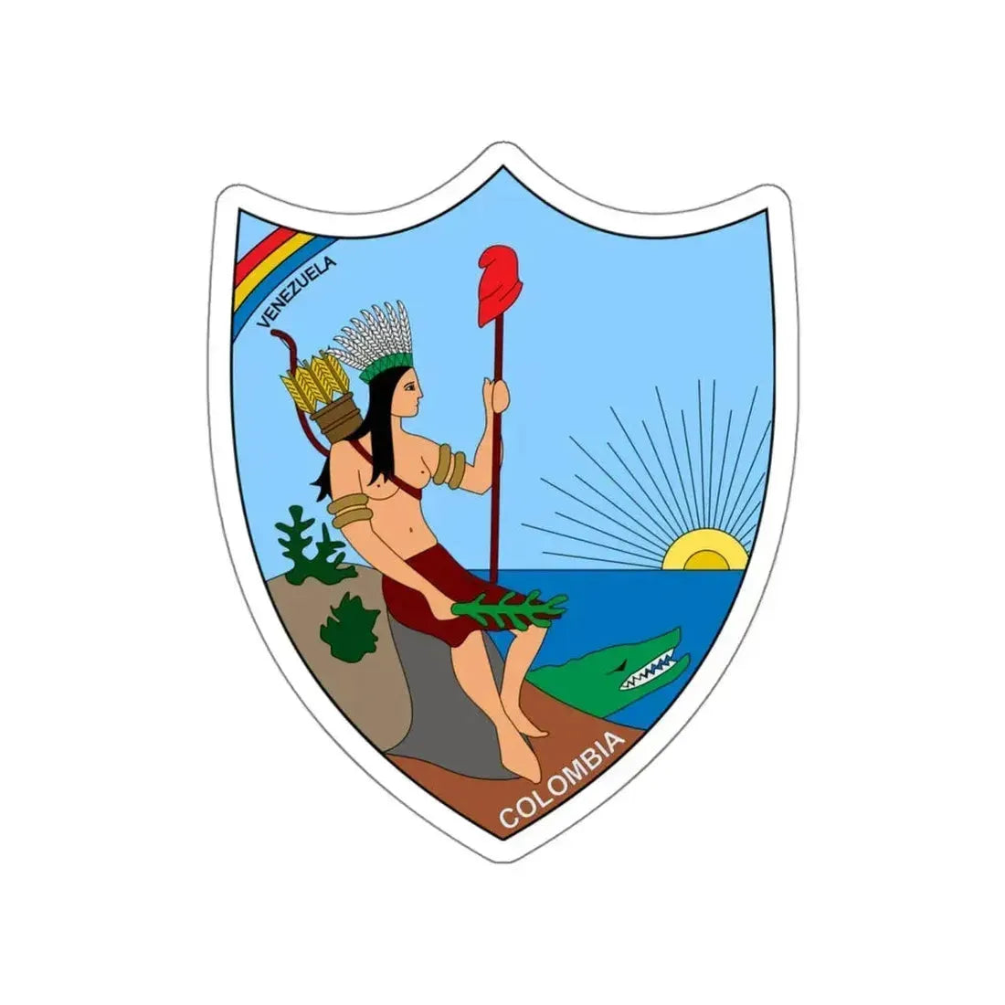 Coat of arms of Venezuela (1811) STICKER Vinyl Die-Cut Decal 5 Inch - The Sticker Space