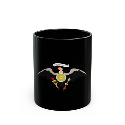 Coat of arms of Venezuela (1812) - Black Coffee Mug-11oz-The Sticker Space