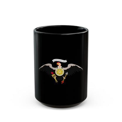 Coat of arms of Venezuela (1812) - Black Coffee Mug-15oz-The Sticker Space