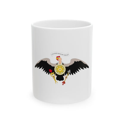 Coat of arms of Venezuela (1812) - White Coffee Mug-11oz-The Sticker Space