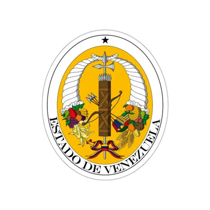Coat of arms of Venezuela (1830-1836) STICKER Vinyl Die-Cut Decal 2 Inch - The Sticker Space