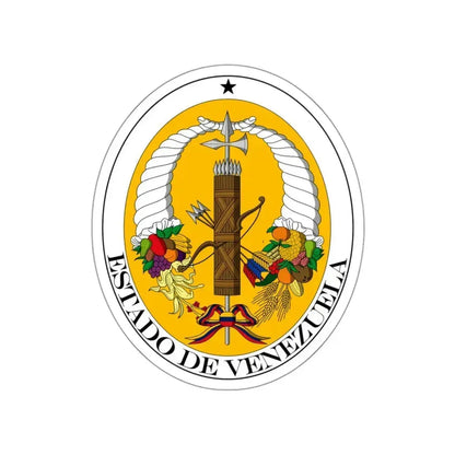 Coat of arms of Venezuela (1830-1836) STICKER Vinyl Die-Cut Decal 3 Inch - The Sticker Space