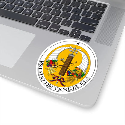 Coat of arms of Venezuela (1830-1836) - STICKER Vinyl Kiss-Cut Decal - The Sticker Space